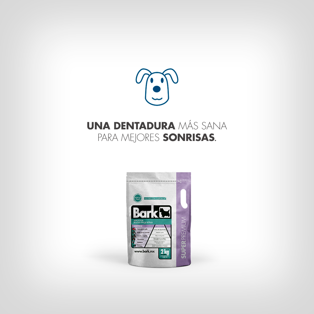 BARK Razas Pequeñas 2Kg- Alimento Super Premium