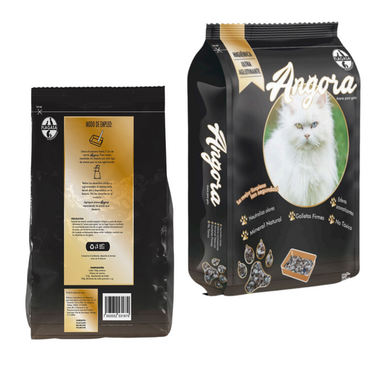 Angora arena superpremium para gato olor lavanda 3kg