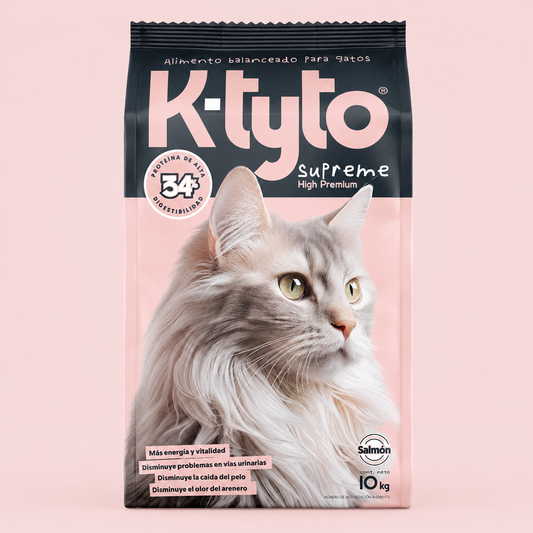 Croquetas para gato Ktyto- Super Premium proteína salmón/atún- 10kg