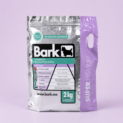 BARK Razas Pequeñas 2Kg- Alimento Super Premium