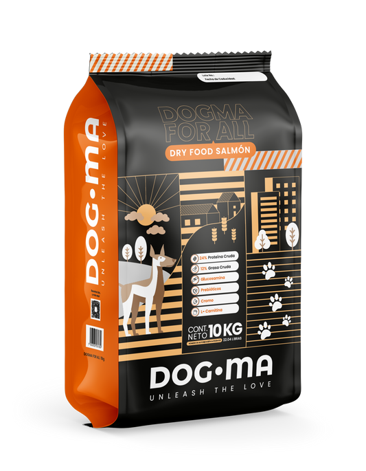 Croquetas DOGMA 10kg para Perros Adultos y Senior | Salmón y Alta Digestibilidad